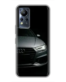 Чехол для Infinix Note 12 с картинкой «Audi — детализация кузова»