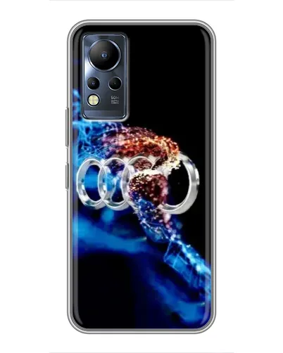 Чехол для Infinix Note 12 с картинкой «Энергия лого Audi» Чехол для Infinix Note 12 с картинкой «Энергия лого Audi»