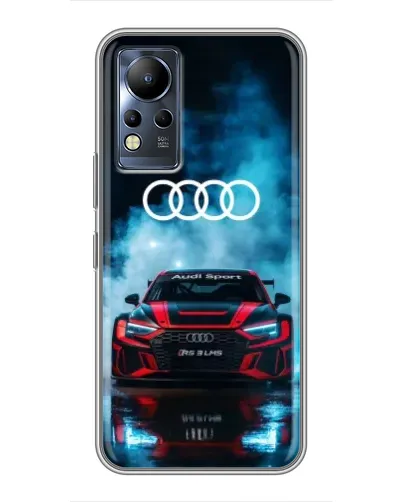 Чехол для Infinix Note 12 с картинкой «Audi Sport — неон» Чехол для Infinix Note 12 с картинкой «Audi Sport — неон»