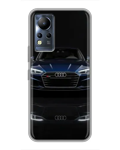 Чехол для Infinix Note 12 с картинкой «Audi — ночное отражение» Чехол для Infinix Note 12 с картинкой «Audi — ночное отражение»