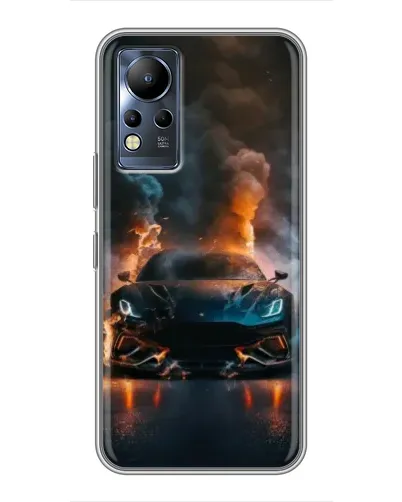 Чохол для Infinix Note 12 з картинкою «Lamborghini димна естетика»