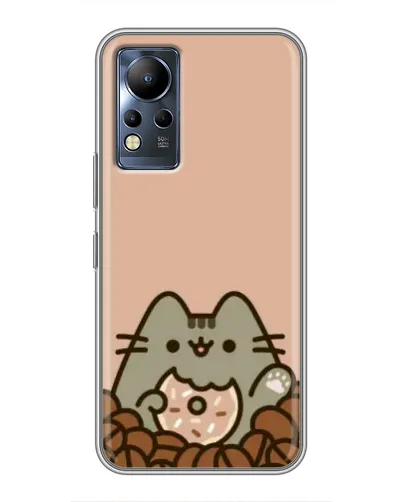 Чохол для Infinix Note 12 з картинкою «Кавовий Пушин» Чохол для Infinix Note 12 з картинкою «Кавовий Пушин»