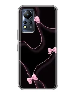 Чохол для Infinix Note 12 з картинкою «Рожеві стрічки»