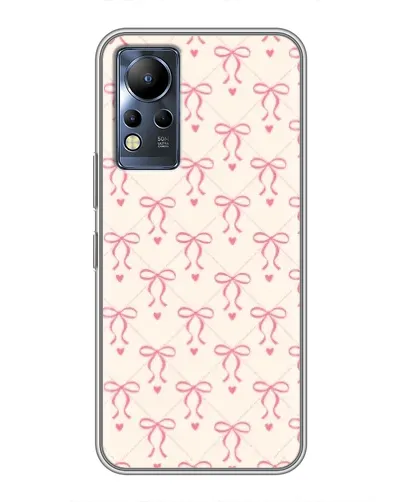 Чохол для Infinix Note 12 з картинкою «Рожеві бантики Coquette» Чохол для Infinix Note 12 з картинкою «Рожеві бантики Coquette»