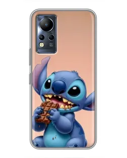 Чохол для Infinix Note 12 з картинкою «Стіч їсть шоколад» Чохол для Infinix Note 12 з картинкою «Стіч їсть шоколад»