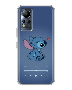 Чохол для Infinix Note 12 з картинкою «Музичний Stitch» Чохол для Infinix Note 12 з картинкою «Музичний Stitch»