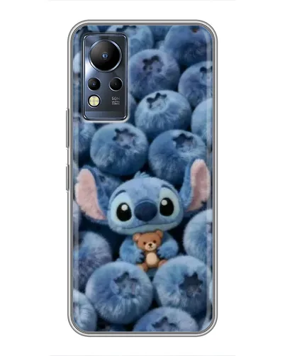Чехол для Infinix Note 12 с картинкой «Стич и голубика» Чехол для Infinix Note 12 с картинкой «Стич и голубика»