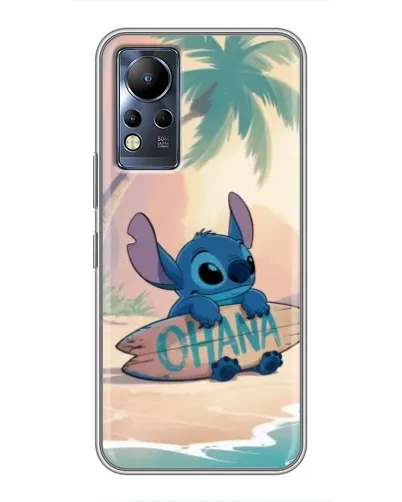 Чехол для Infinix Note 12 с картинкой «Стич на серфе» Чехол для Infinix Note 12 с картинкой «Стич на серфе»