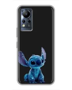 Чохол для Infinix Note 12 з картинкою «Стіч на чорному» Чохол для Infinix Note 12 з картинкою «Стіч на чорному»