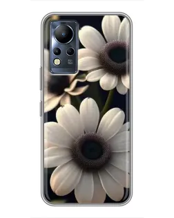 Чохол для Infinix Note 12 з картинкою «Білі маргаритки макро»