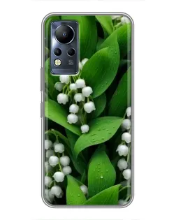 Чохол для Infinix Note 12 з картинкою «Конвалії в зелені»