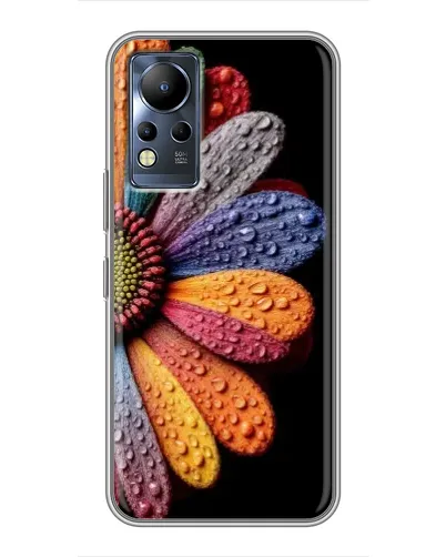 Чехол для Infinix Note 12 с картинкой «Радужный цветок» Чехол для Infinix Note 12 с картинкой «Радужный цветок»