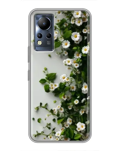Чехол для Infinix Note 12 с картинкой «Ветка мелких белых цветов» Чехол для Infinix Note 12 с картинкой «Ветка мелких белых цветов»