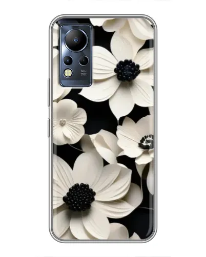 Чехол для Infinix Note 12 с картинкой «Объемные белые цветы» Чехол для Infinix Note 12 с картинкой «Объемные белые цветы»