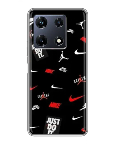 Чехол для Infinix Note 30 Pro с картинкой «Nike Mix Pattern» Чехол для Infinix Note 30 Pro с картинкой «Nike Mix Pattern»