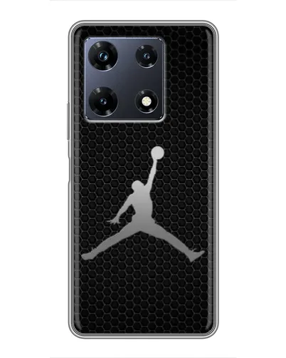 Чехол для Infinix Note 30 Pro с картинкой «Jordan Dark Carbon» Чехол для Infinix Note 30 Pro с картинкой «Jordan Dark Carbon»