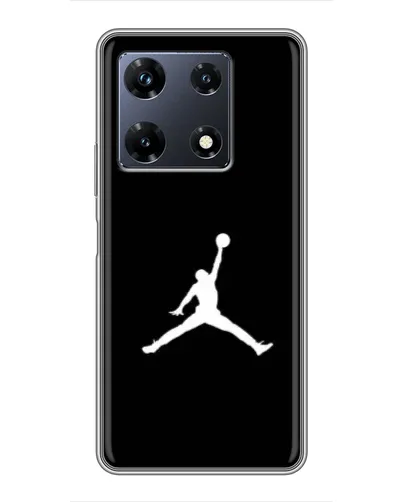Чехол для Infinix Note 30 Pro с картинкой «Jordan Silhouette» Чехол для Infinix Note 30 Pro с картинкой «Jordan Silhouette»