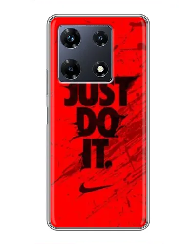 Чехол для Infinix Note 30 Pro с картинкой «Nike Just Do It» Чехол для Infinix Note 30 Pro с картинкой «Nike Just Do It»