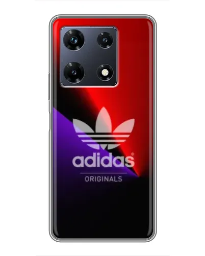Чехол для Infinix Note 30 Pro с картинкой «Adidas Red Neon»