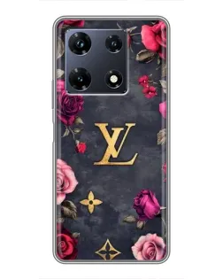 Чехол для Infinix Note 30 Pro с картинкой «Цветочный Louis Vuitton» Чехол для Infinix Note 30 Pro с картинкой «Цветочный Louis Vuitton»