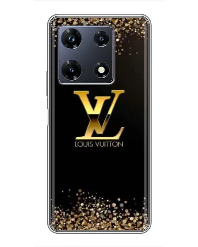 Чехол для Infinix Note 30 Pro с картинкой «LV — золотые искры» Чехол для Infinix Note 30 Pro с картинкой «LV — золотые искры»
