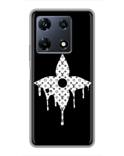 Чехол для Infinix Note 30 Pro с картинкой «Цветочная монограмма» Чехол для Infinix Note 30 Pro с картинкой «Цветочная монограмма»