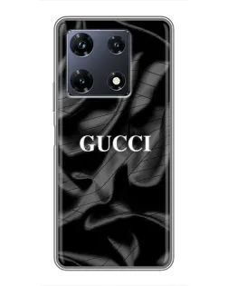 Чехол для Infinix Note 30 Pro с картинкой «Gucci — шелковые волны»