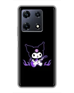 Чехол для Infinix Note 30 Pro с картинкой «Электрическая Kuromi» Чехол для Infinix Note 30 Pro с картинкой «Электрическая Kuromi»