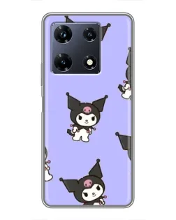 Чехол для Infinix Note 30 Pro с картинкой «Паттерн с Kuromi» Чехол для Infinix Note 30 Pro с картинкой «Паттерн с Kuromi»