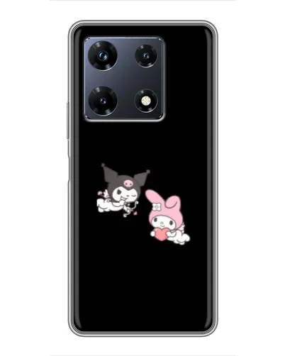 Чехол для Infinix Note 30 Pro с картинкой «My Melody и Kuromi» Чехол для Infinix Note 30 Pro с картинкой «My Melody и Kuromi»