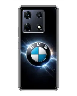 Чохол для Infinix Note 30 Pro з картинкою «BMW — неонове сяйво» Чохол для Infinix Note 30 Pro з картинкою «BMW — неонове сяйво»