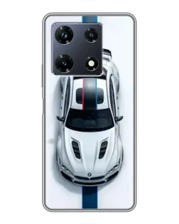 Чохол для Infinix Note 30 Pro з картинкою «Вид зверху — BMW M» Чохол для Infinix Note 30 Pro з картинкою «Вид зверху — BMW M»