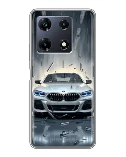 Чохол для Infinix Note 30 Pro з картинкою «BMW у світлі фар» Чохол для Infinix Note 30 Pro з картинкою «BMW у світлі фар»