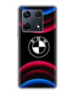 Чохол для Infinix Note 30 Pro з картинкою «Логотип BMW та неонові дуги» Чохол для Infinix Note 30 Pro з картинкою «Логотип BMW та неонові дуги»