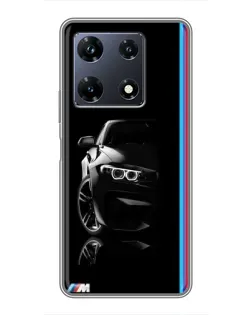 Чохол для Infinix Note 30 Pro з картинкою «Силует BMW в темряві» Чохол для Infinix Note 30 Pro з картинкою «Силует BMW в темряві»
