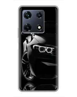 Чохол для Infinix Note 30 Pro з картинкою «Чорна BMW — профіль» Чохол для Infinix Note 30 Pro з картинкою «Чорна BMW — профіль»