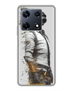 Чехол для Infinix Note 30 Pro с картинкой «PUBG — боец в пыли» Чехол для Infinix Note 30 Pro с картинкой «PUBG — боец в пыли»