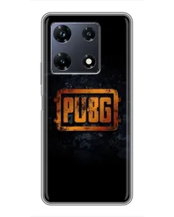 Чехол для Infinix Note 30 Pro с картинкой «PUBG — золотой логотип» Чехол для Infinix Note 30 Pro с картинкой «PUBG — золотой логотип»