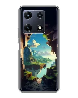 Чохол для Infinix Note 30 Pro з картинкою «Вид з печери»