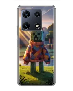 Чохол для Infinix Note 30 Pro з картинкою «Кріпер у светрі»