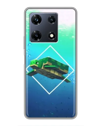 Чехол для Infinix Note 30 Pro с картинкой «Черепаха Minecraft» Чехол для Infinix Note 30 Pro с картинкой «Черепаха Minecraft»