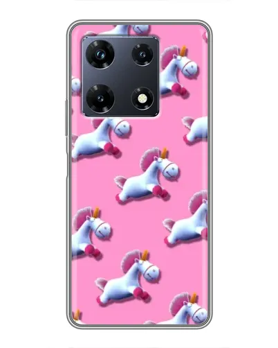Чехол для Infinix Note 30 Pro с картинкой «Единороги на розовом» Чехол для Infinix Note 30 Pro с картинкой «Единороги на розовом»