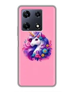 Чехол для Infinix Note 30 Pro с картинкой «Сказочный единорог»