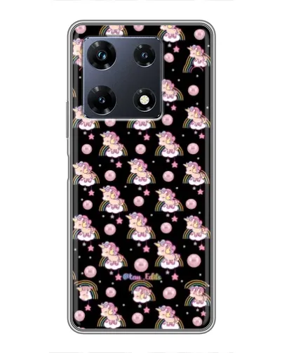 Чехол для Infinix Note 30 Pro с картинкой «Magic Unicorn паттерн» Чехол для Infinix Note 30 Pro с картинкой «Magic Unicorn паттерн»