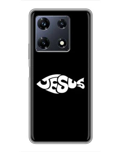 Чехол для Infinix Note 30 Pro с картинкой «Рыба Jesus» Чехол для Infinix Note 30 Pro с картинкой «Рыба Jesus»