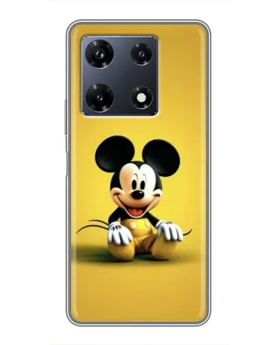 Чехол для Infinix Note 30 Pro с картинкой «Микки на желтом» Чехол для Infinix Note 30 Pro с картинкой «Микки на желтом»