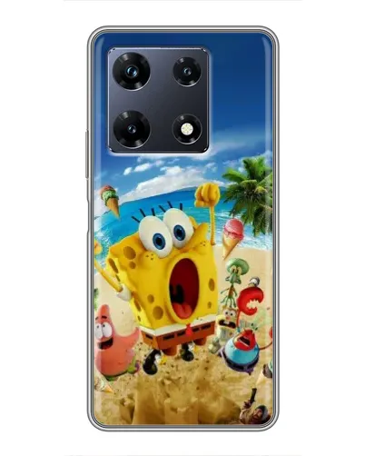 Чехол для Infinix Note 30 Pro с картинкой «Развлечения на пляже»