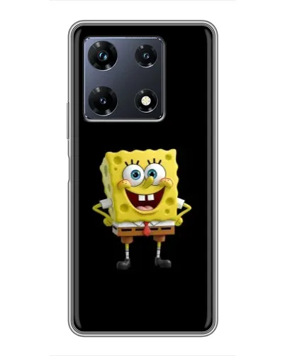 Чехол для Infinix Note 30 Pro с картинкой «Классический Губка Боб»