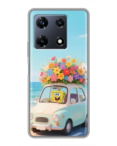 Чехол для Infinix Note 30 Pro с картинкой «Автомобильное путешествие»