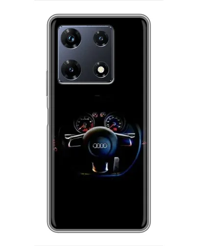 Чехол для Infinix Note 30 Pro с картинкой «Салон Audi — руль» Чехол для Infinix Note 30 Pro с картинкой «Салон Audi — руль»